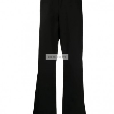 straight-leg trousers