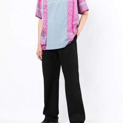 straight-leg trousers