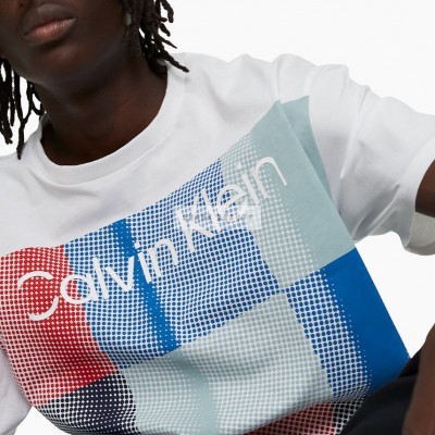 Pixelated Graphic Logo T-Shirt