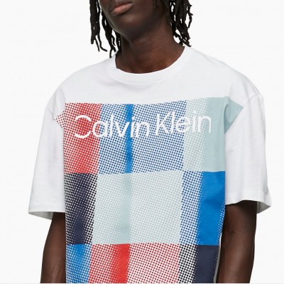 Pixelated Graphic Logo T-Shirt