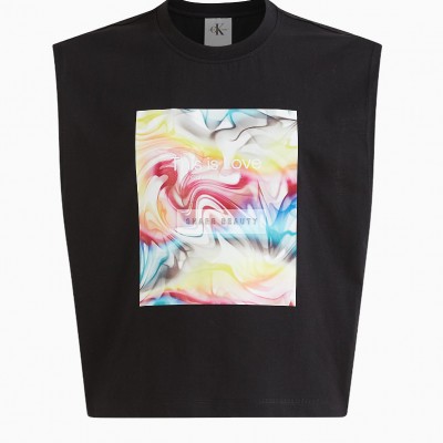 Pride Relaxed Fit Cropped Tank Top