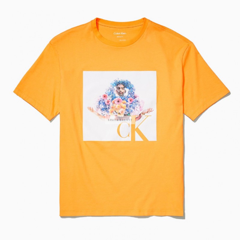 Pride Relaxed Fit Floral Graphic T-Shirt